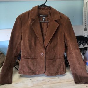 Size 8 New York & Company Leather Jacket